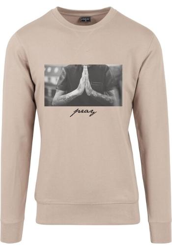 Mr. Tee Pray Crewneck darksand - M