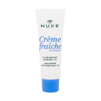 NUXE Creme Fraiche de Beauté Moisturising Mattifying Fluid 50 ml denní pleťový krém pro ženy na smíšenou pleť; na dehydratovanou pleť