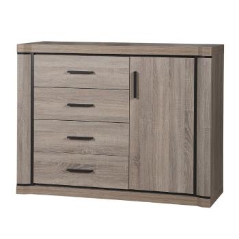 Casarredo Komoda DALLAS D3 Jarstol 117/91/43,5 Barva: dub-sonoma