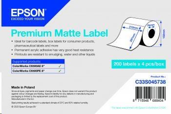 Epson C33S045738 label roll, normal paper, 210x297mm