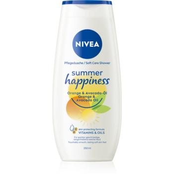 NIVEA Summer Happiness Orange & Avocado Oil vyživující sprchový gel 250 ml