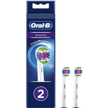 Oral-B 3D White Kartáčková Hlava S Technologií CleanMaximiser, Balení 2 ks (4210201351511)