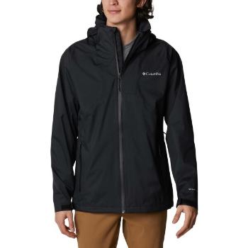 Columbia RAIN SCAPE JACKET Pánská nepromokavá bunda, černá, velikost M