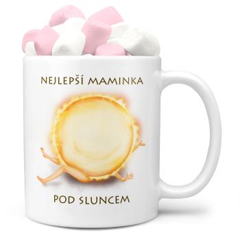 Hrnek Nejlepší maminka pod sluncem (Náplň hrníčku: Marshmallow)