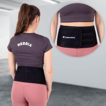 Neoprenový pás inSPORTline Waistup Barva černá, Velikost XL