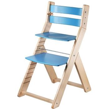 Rostoucí židle Wood Partner Sandy Barva: lak/modrá (8592927752657)
