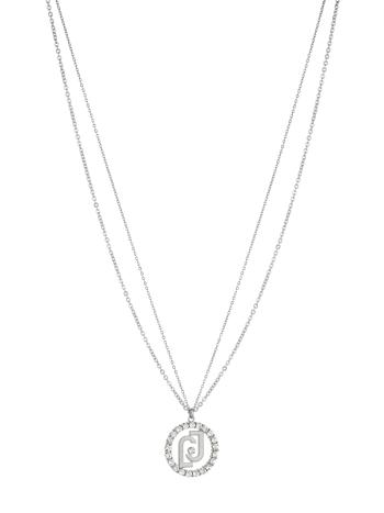 Liu.Jo Módní ocelový náhrdelník Linea Logo LJ1575
