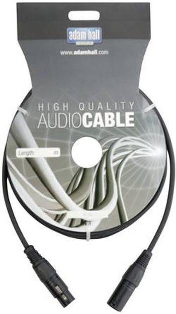 DMX kabel AH Cables KDMX10 XLR (M) / XLR (F), 10.00 m, černá