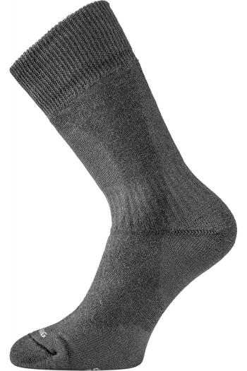 Lasting TKH 909 černé zimní ponožky z ionty stříbra Velikost: (46-49) XL ponožky