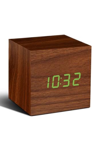 Stolní hodiny Gingko Design Cube Click Clock