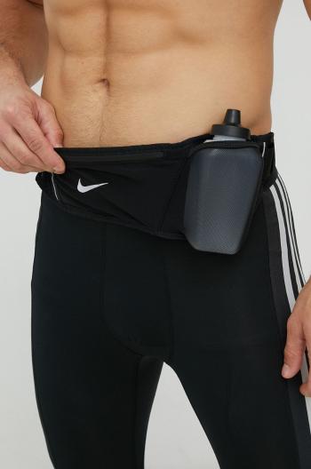 Běžecký pás s lahví na vodu Nike černá barva