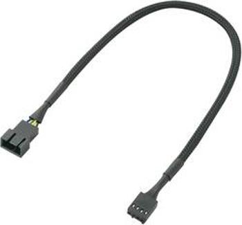 Prodlužovací kabel k PC ventilátoru PC větrák Akasa AK-CBFA01-30 AK-CBFA01-30, 30.00 cm, černá