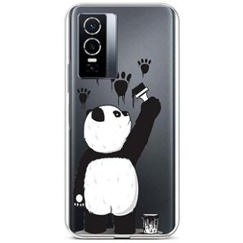 TopQ Kryt Vivo Y76 5G silikon Rebel Panda 72424 (Sun-72424)