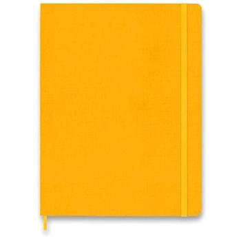 MOLESKINE Silk XL, tvrdé desky, linkovaný, oranžový (QP090M2SILK)