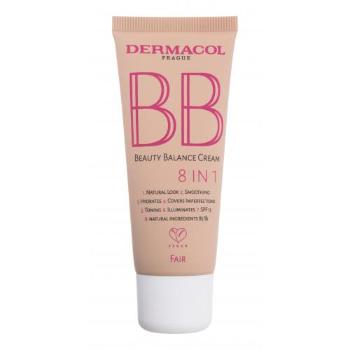 Dermacol BB Beauty Balance Cream 8 IN 1 SPF15 30 ml bb krém pro ženy 1 Fair na všechny typy pleti; proti vráskám; na dehydratovanou pleť