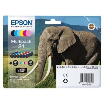 EPSON T2428 (C13T24284011) - originální cartridge, černá + barevná, 29,1ml