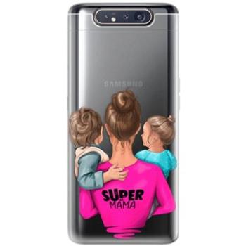 iSaprio Super Mama - Boy and Girl pro Samsung Galaxy A80 (smboygirl-TPU2_GalA80)
