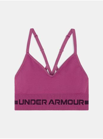 Podprsenka Under Armour Seamless Low Long Bra - růžová