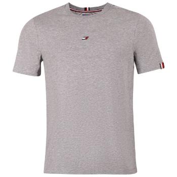 Tommy Hilfiger ESSENTIALS SMALL LOGO S/S TEE Pánské tričko, šedá, velikost XXL