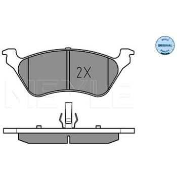 MEYLE Brzdové destičky zadní (0252403616/W)