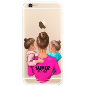 iSaprio Super Mama - Two Girls pro iPhone 6/ 6S (smtwgir-TPU2_i6)