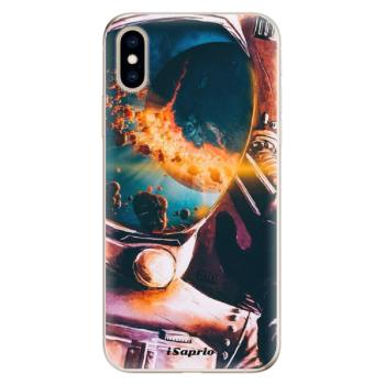 Odolné silikonové pouzdro iSaprio - Astronaut 01 - iPhone XS