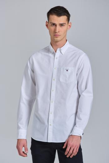 KOŠILE GANT REG OXFORD SHIRT BD bílá XXXL