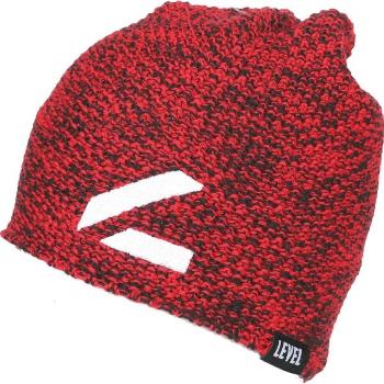 Level RICE Zimní čepice, červená, velikost UNI