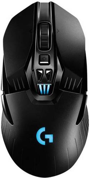 Optická herní myš Logitech Gaming G903 Lightspeed 910-005672, s podsvícením, lze znovu nabíjet, bezdrátové nabíjení, úprava hmotnosti, černá