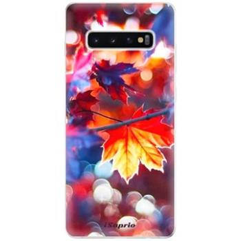 iSaprio Autumn Leaves pro Samsung Galaxy S10+ (leaves02-TPU-gS10p)