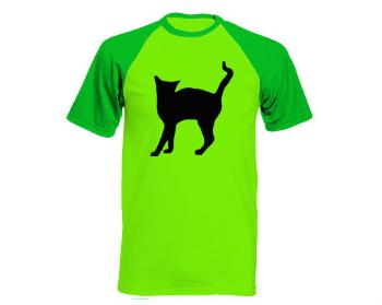 Pánské tričko Baseball Kočka - Líza