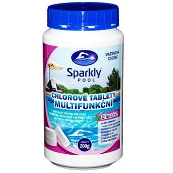 Sparkly POOL Tablety do bazénu chlorové 6v1 multifunkční 200g 1 kg