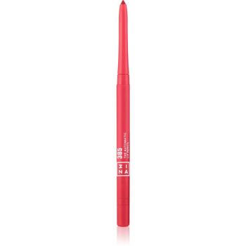 3INA The Automatic Lip Pencil konturovací tužka na rty odstín 385 - Burgundy 0,26 g