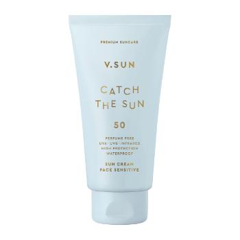 V.SUN Opalovací krém na obličej bez parfemace SPF 50, 75 ml