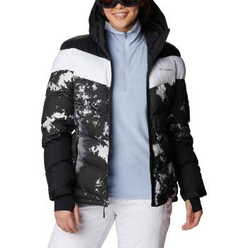 Columbia ABBOTT PEAK INSULATED JACKET Dámská zateplená lyžařská bunda, černá, velikost XL