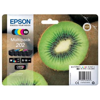 EPSON C13T02E74010 - originální cartridge, černá + barevná, 6,9ml/4x4,1ml