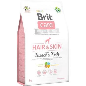 Brit Care Dog Hair&Skin Insect&Fish 3 kg (8595602550135)