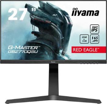 27" iiyama G-Master GB2770QSU-B1: IPS, WQHD@165Hz, 400cd/m2, 0.5ms, HDMI, DP, USB, FreeSync, pivot, GB2770QSU-B1