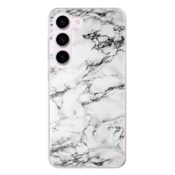 Odolné silikonové pouzdro iSaprio - White Marble 01 - Samsung Galaxy S23 5G