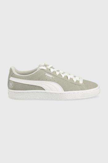 Sneakers boty Puma Suede Re:style 383338 šedá barva