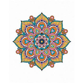 Zuty - Malování podle čísel - MANDALA III, 80x100 cm, vypnuté plátno na rám (HRAmmb11933nad)