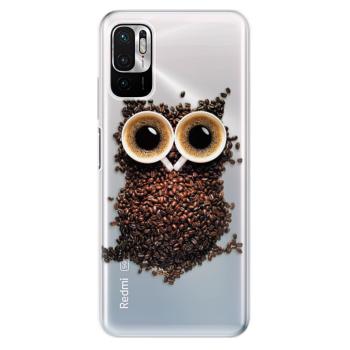 Odolné silikonové pouzdro iSaprio - Owl And Coffee - Xiaomi Redmi Note 10 5G