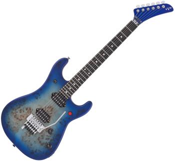 EVH 5150 Series Deluxe Poplar Burl EB Aqua Burst Elektrická kytara