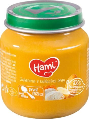 Hami příkrm Zelenina s kuřecími prsy první lžička 125 g