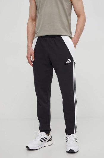 Tepláky adidas Performance Tiro24 černá barva, s aplikací, IP1976