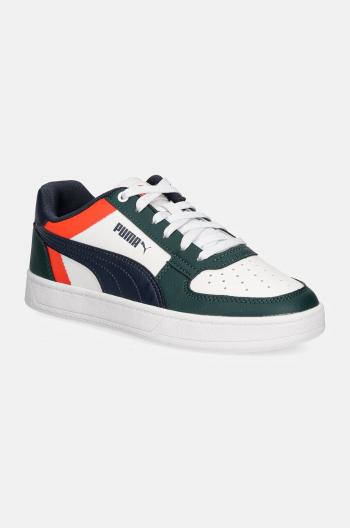 Dětské sneakers boty Puma Caven 2.0 Block Jr zelená barva