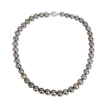 JwL Luxury Pearls Luxusní náhrdelník s pravými černými tahitskými perlami JL0704 s 10letou zárukou