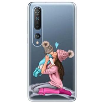 iSaprio Kissing Mom - Brunette and Boy pro Xiaomi Mi 10 / Mi 10 Pro (kmbruboy-TPU3_Mi10p)