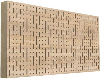 Mega Acoustic FiberPRO120 Binary Bean Sonoma Oak/Beige Absorpční dřevěný panel