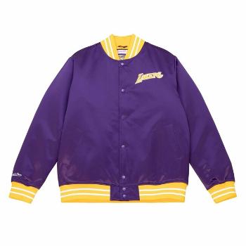 Mitchell & Ness Los Angeles Lakers Heavyweight Satin Jacket purple - L